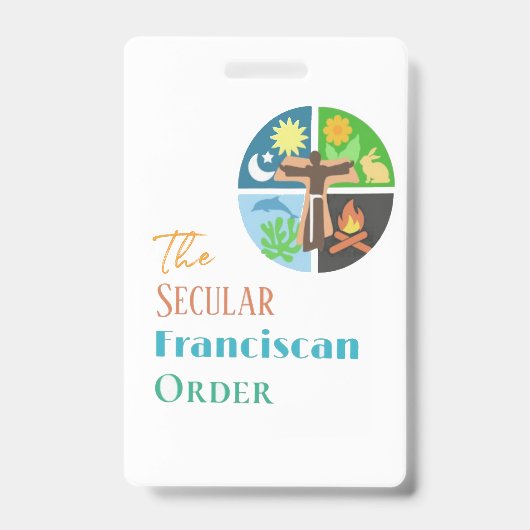 Seculiere Franciscanerorde Badge (Voorzijde)