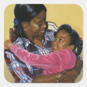 Secure 1998 vierkante sticker (Voorkant)