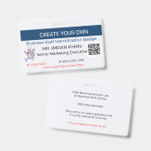 Secure Badge | Workplace Badge – Corporate ID (Voor- en achterkant)