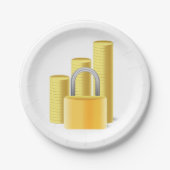 Secure Money Papieren Bordje (Voorkant)