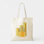 Secure Money Tote Bag (Achterkant)