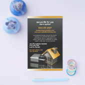 Security Alarm System Flyer (Enkel)