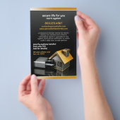 Security Alarm System Flyer (Hand)