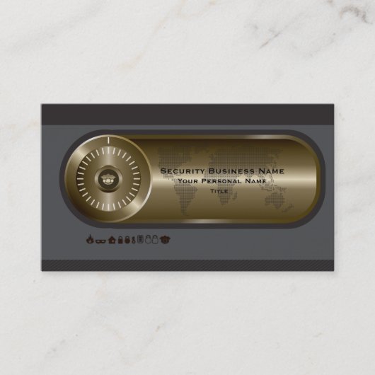 Security Business Visitekaartje (Voorkant)