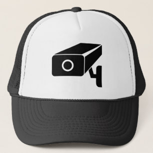 Security Cam trucker hoed voor videobewaking Pet