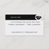 Security company visitekaartje (Achterkant)