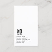 Security Consultant Special Skills Dark Horizon Visitekaartje (Achterkant)