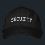 Security Geborduurde Pet<br><div class="desc">Custom Security Embroidered Hats Cap</div>