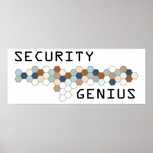 Security Genius Poster (Voorkant)