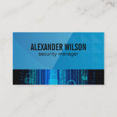Security Guard | Cyber Code | Tech Visitekaartje (Achterkant)