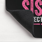 Security Little Sister Protection Squad Funny Boys Muismat (Hoek)