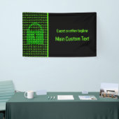Security Online Padlock - Digital & Cyber Events Spandoek (Beurs)