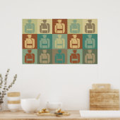 Security Pop Art Poster (Keuken)