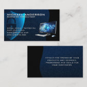 Security Shield Afbeeldingen | Computer Tech Logo Visitekaartje (Voorkant / Achterkant)