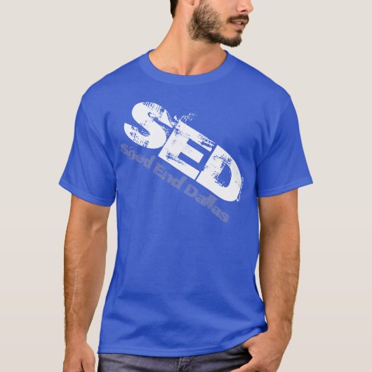 SED Graphic vervormd Shirt (Voorkant)
