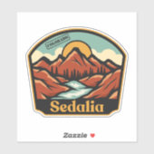 Sedalia, Colorado Sticker (Vel)