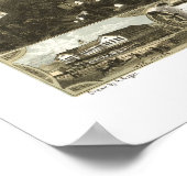 Sedalia, MO Panorama - 1869 Poster (Hoek)