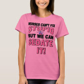 SEDATE STUPID T-SHIRT (Voorkant)