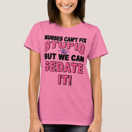 SEDATE STUPID T-SHIRT (Voorkant)