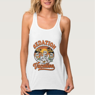 Sedatie Vakantie Retro Tandheelkundige Humor Shirt