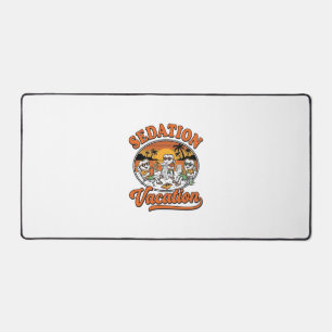 Sedatie Vakantie Retro Tandheelkundige Humor Shirt Bureaumat