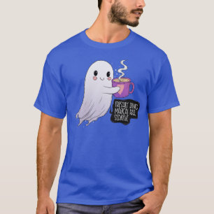 Sedatief spook met vers gekweekt magisch schuurtje t-shirt