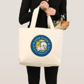 Seder Hayom Grote Tote Bag (Voorkant (product))