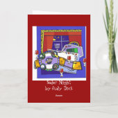 Seder Night Kaart (Achterkant)