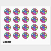 sederbord ronde sticker (Vel)