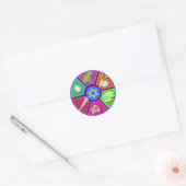 sederbord ronde sticker (Envelop)