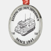 Sedert 1941 volgen nummer II-logo Metalen Ornament (Links)