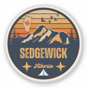 Sedgewick, Alberta Sticker