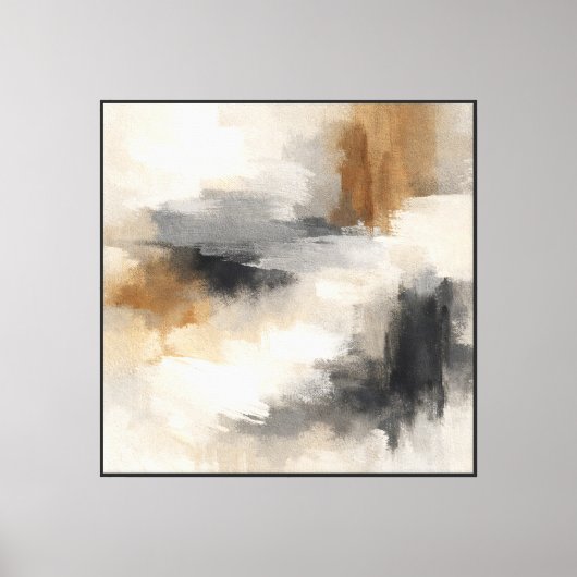 Sediment van een Pauze Canvas Afdruk (Voorkant)