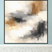 Sediment van een Pauze Canvas Afdruk (Insitu (Houten vloer))