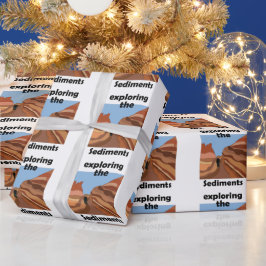 Sedimentair gesteente Sedimenten verkennen Wandela Cadeaupapier