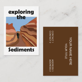 Sedimentair gesteente Sedimenten verkennen Wandele Visitekaartje