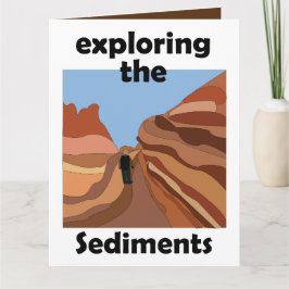 Sedimentair gesteente Verkenning van de sedimenten Kaart