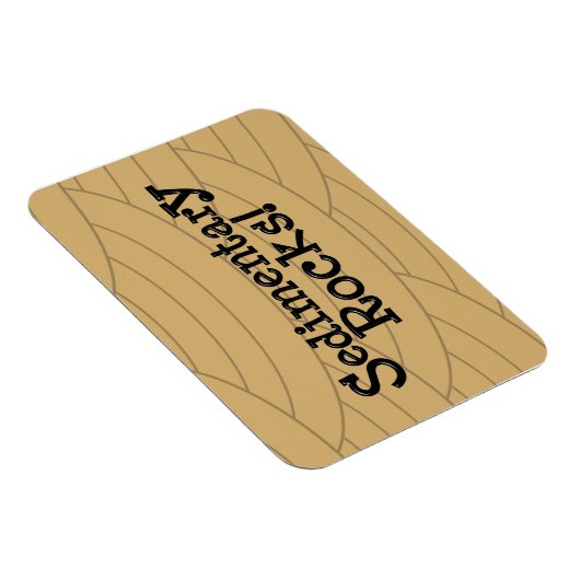 Sedimentaire rotsen! magneet (Rechterzijde)