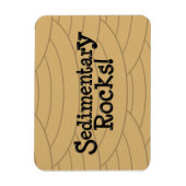 Sedimentaire rotsen! magneet (Verticaal)