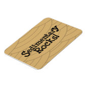 Sedimentaire rotsen! magneet (Linkerzijde)