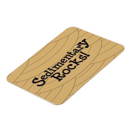 Sedimentaire rotsen! magneet (Linkerzijde)