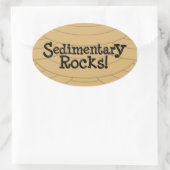 Sedimentaire rotsen! Sticker (Tas)