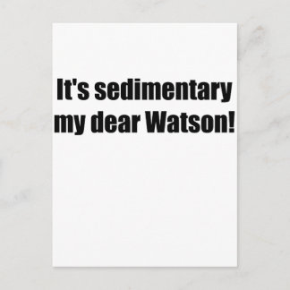 sedimentaryzwart briefkaart