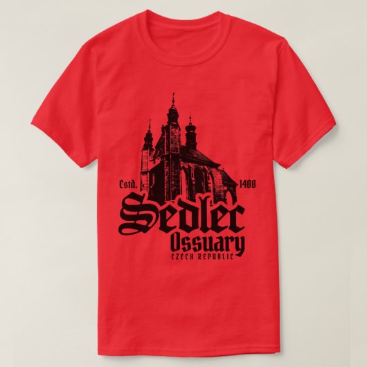 Sedlec Ossuary T-shirt (Design voorkant)