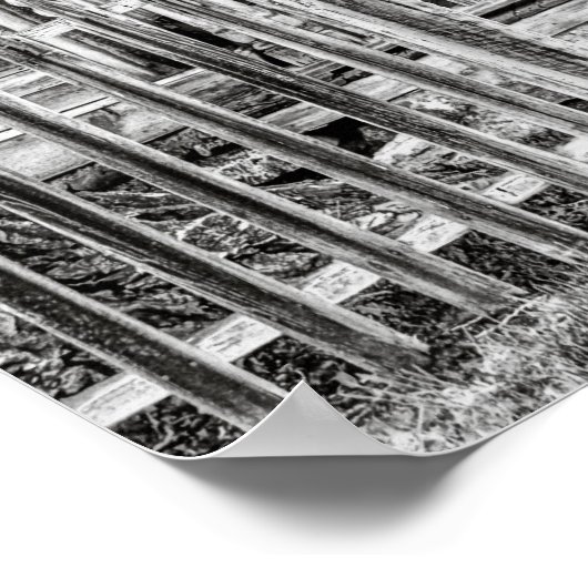 Sedman Home Porch - Nevada City Montana Ghost Town Poster (Hoek)