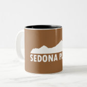 Sedona alsjeblieft tweekleurige koffiemok (Voorkant links)