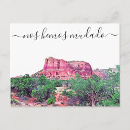 Sedona Anuncio de Mudanza Briefkaart