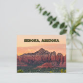 Sedona Arizon Souvenir Briefkaart (Staand voorkant)