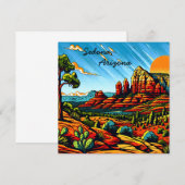 Sedona, Arizona (Voorkant / Achterkant)