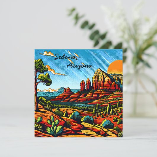 Sedona, Arizona (Staand voorkant)